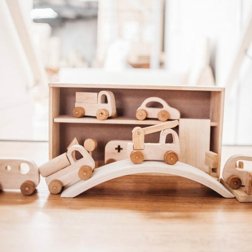 Wooden Vehicle Play Set