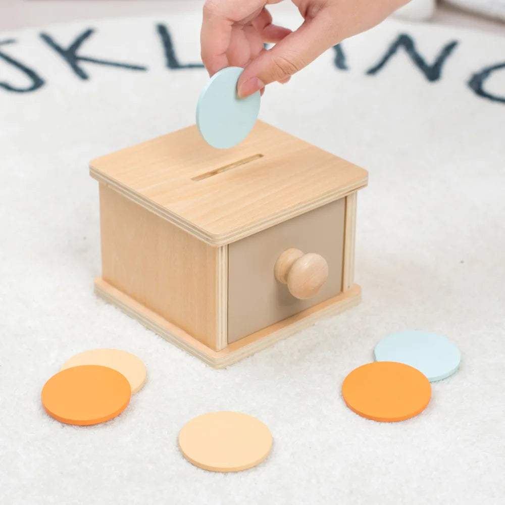 Montessori Coin Ball Drum-8