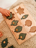 Wooded Leaf puzzle