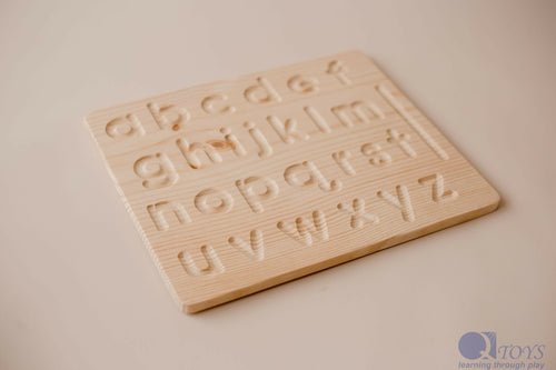 Lowercase Letter Lacing Board