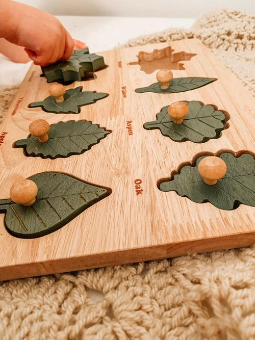 Wooded Leaf puzzle
