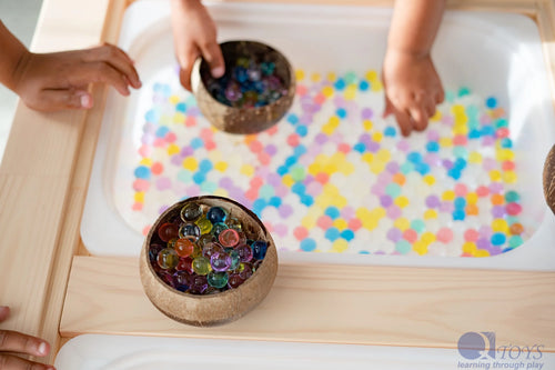 Patterned Coconut Bowls set of 6