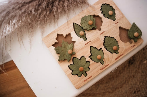 Wooded Leaf puzzle